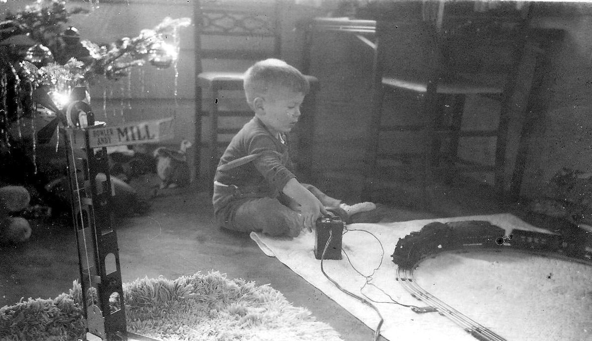 Bruce Greenberg in 1947 (3 years old)